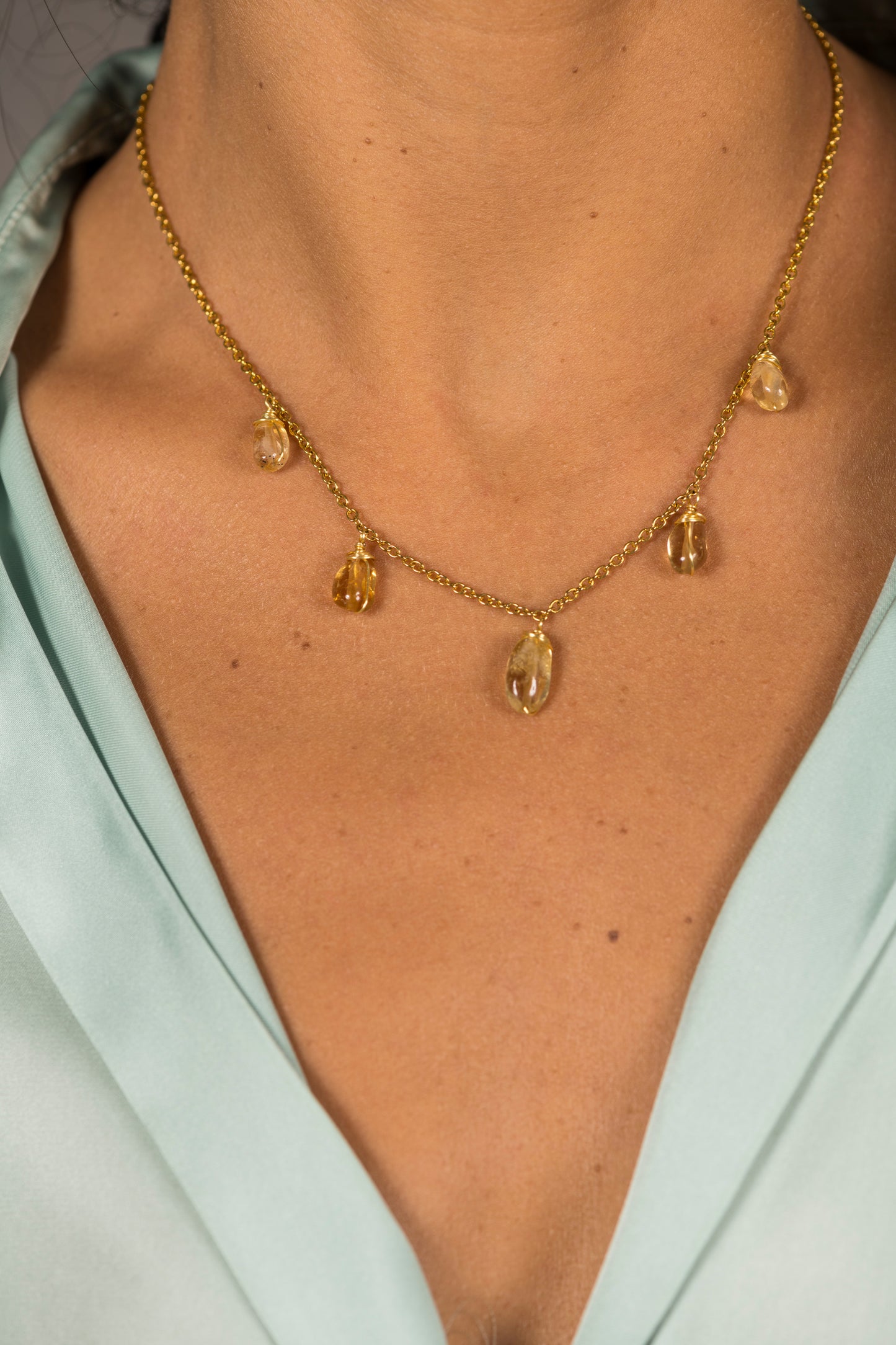 Choker de Pierres Bruts