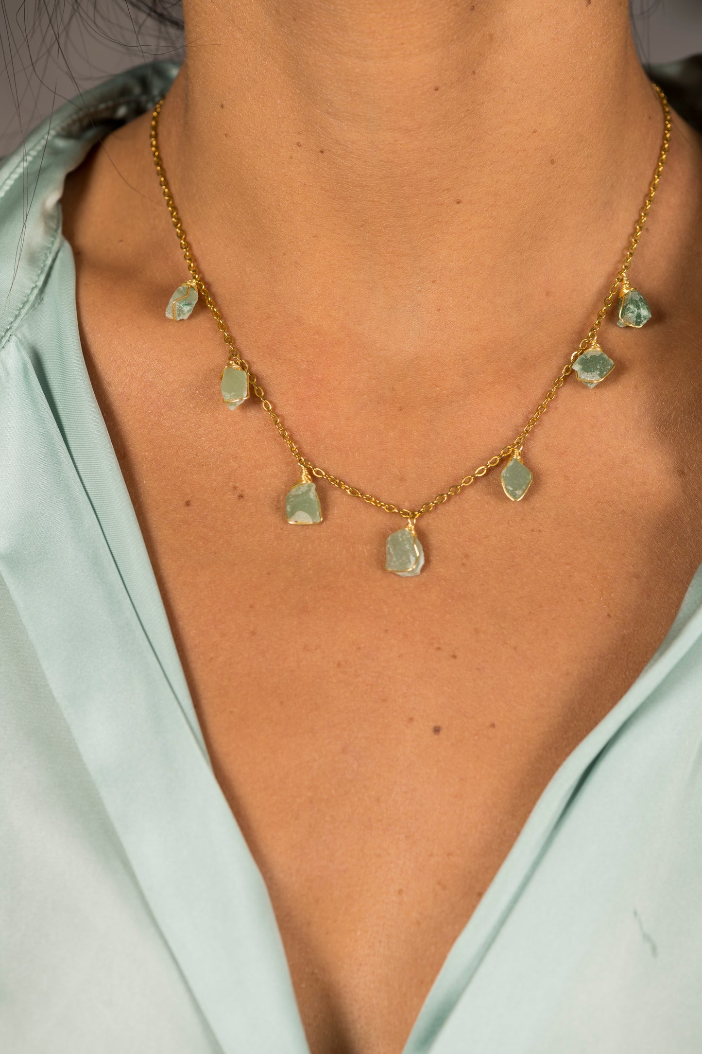 Choker de Pierres Bruts