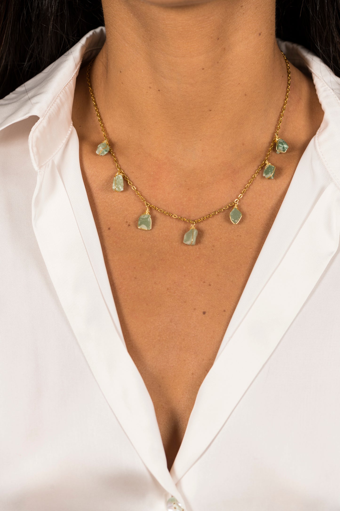 Choker de Pierres Bruts