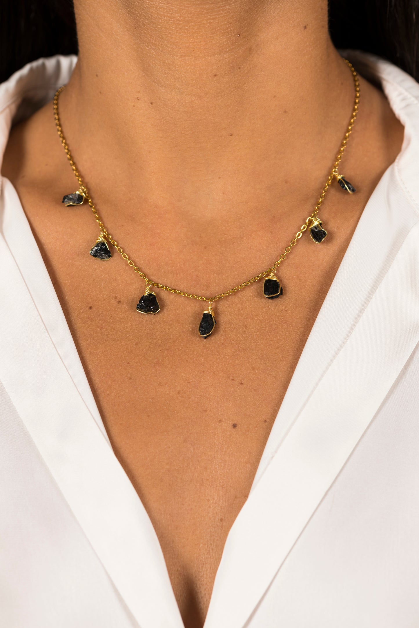 Choker de Pierres Bruts