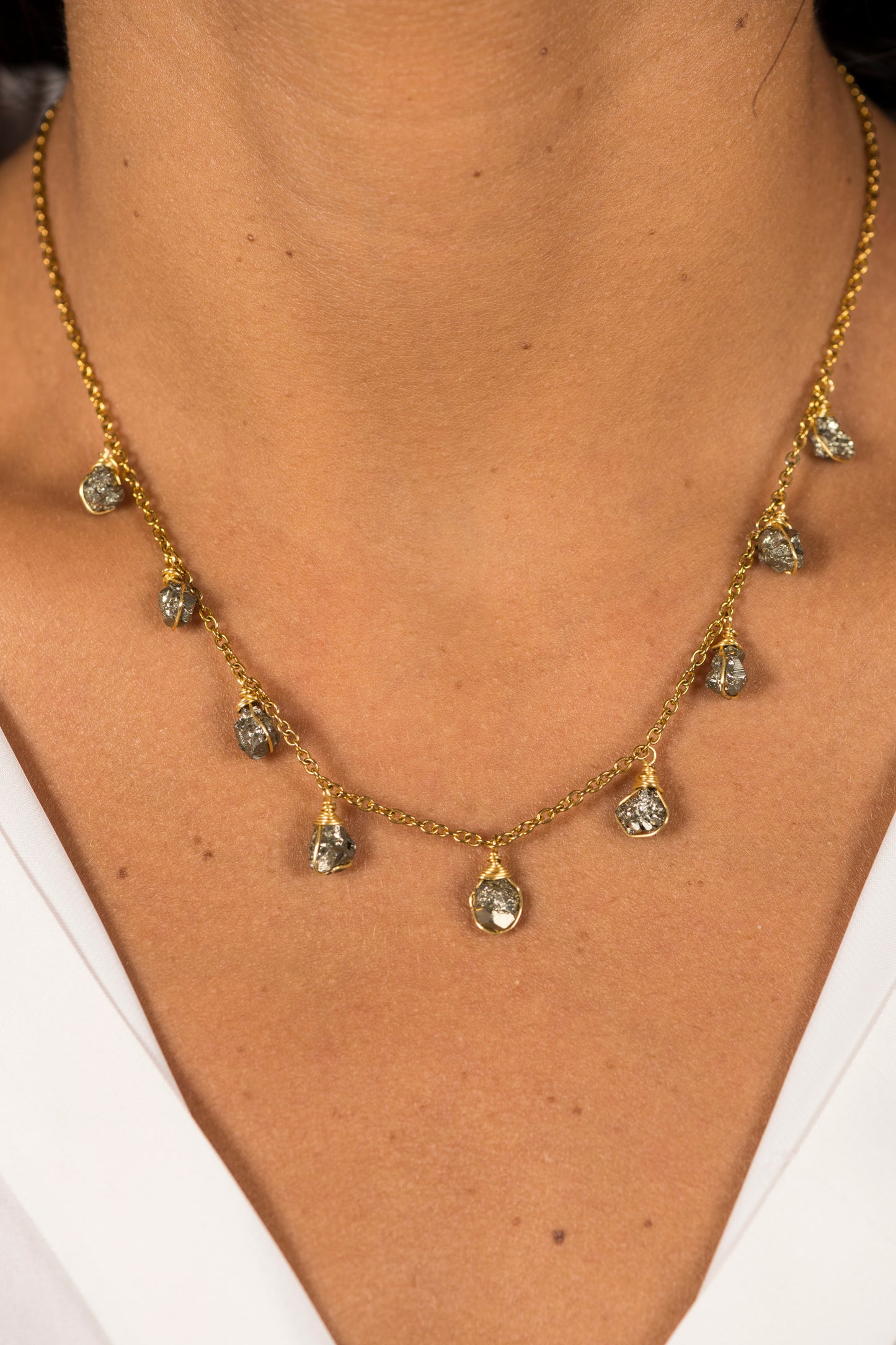 Choker de Pierres Bruts