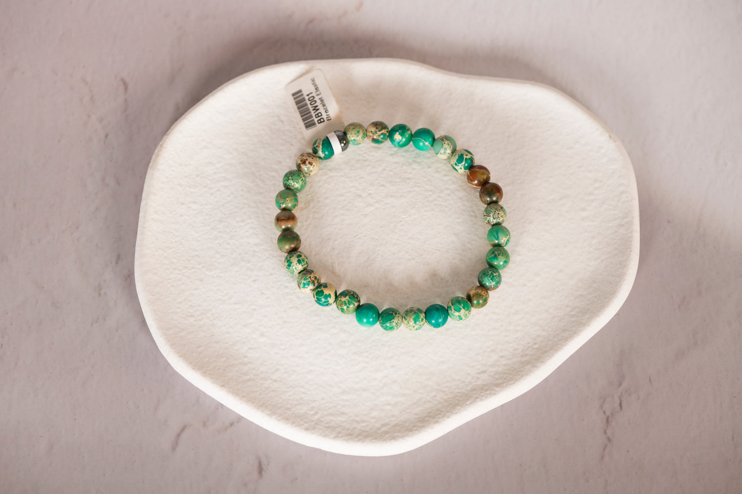 Bracelet elastic beads