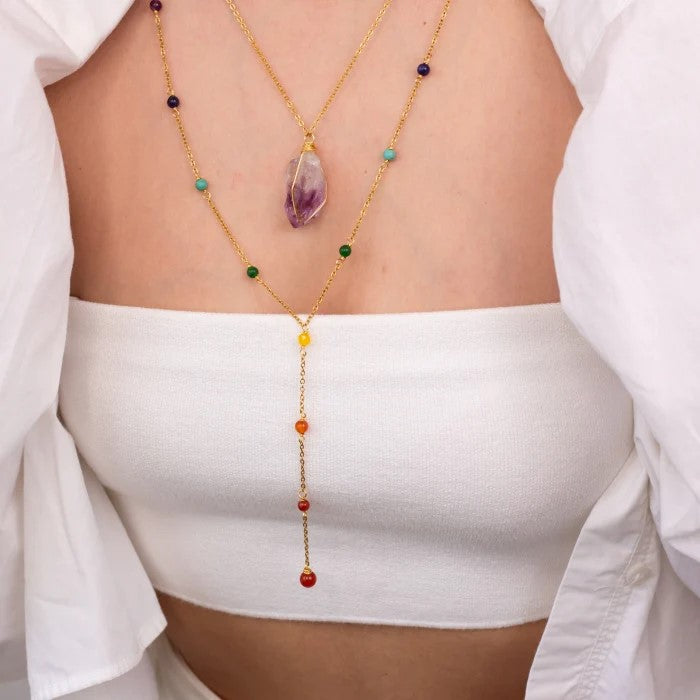 Collier 7 Chakra Rosary